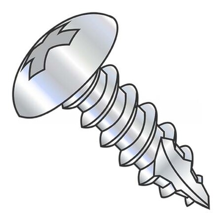Usa Industrials Self-Drilling Screw, #8-15 x 5/8 in, Zinc Plated Steel Truss Head Phillips Drive BULK-SCRW-15639